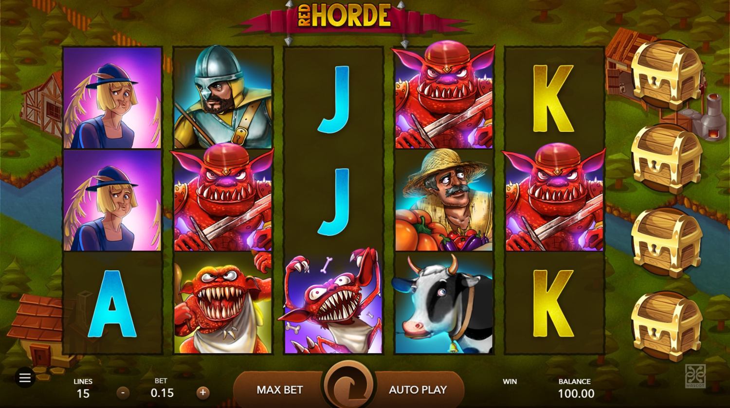 Red Horde Slot Gameplay