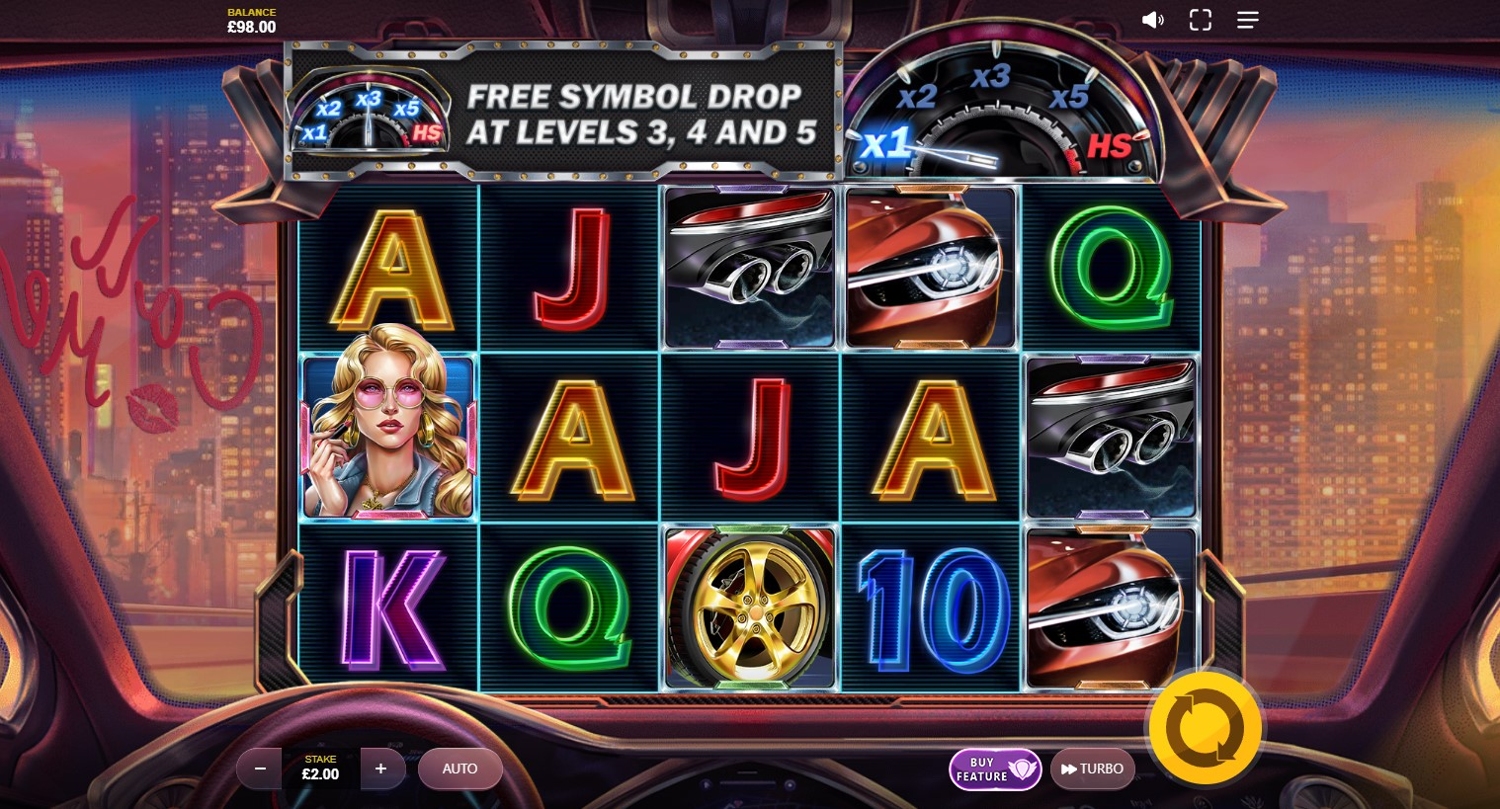 Redline Rush Slot Gameplay