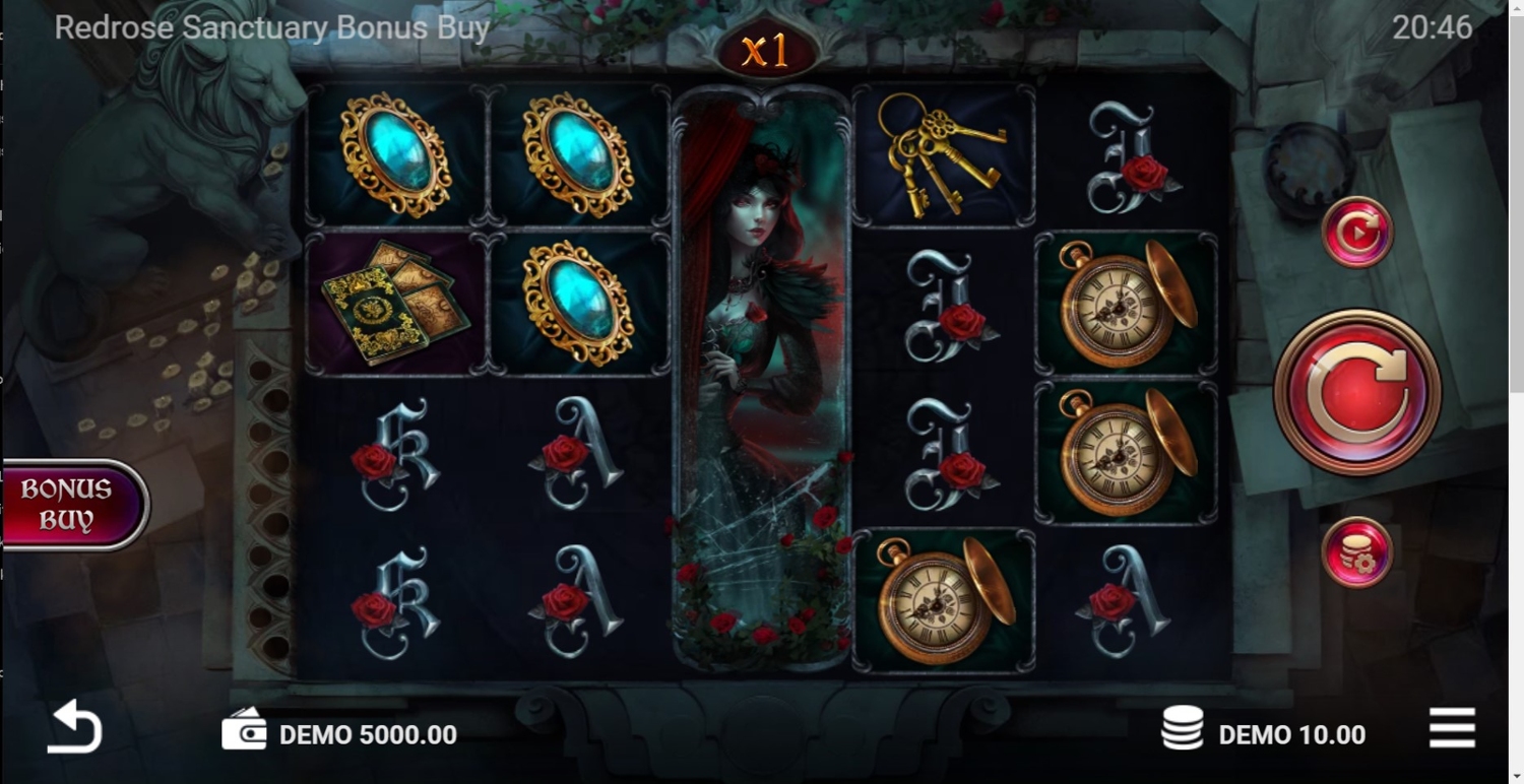 Redrose Sanctuary: Bonus Buy Slot Gameplay