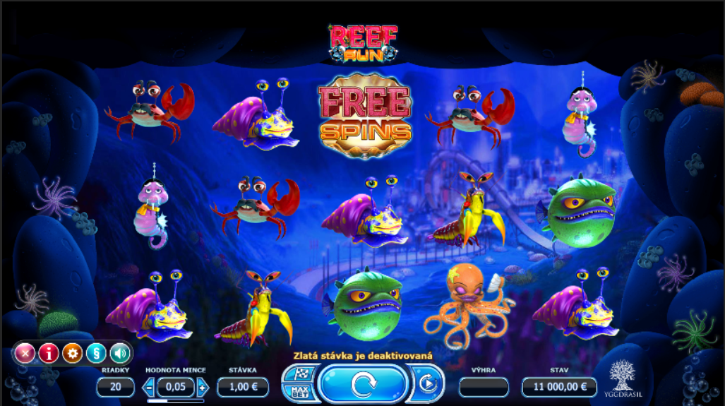 Reef Run Slot Gameplay