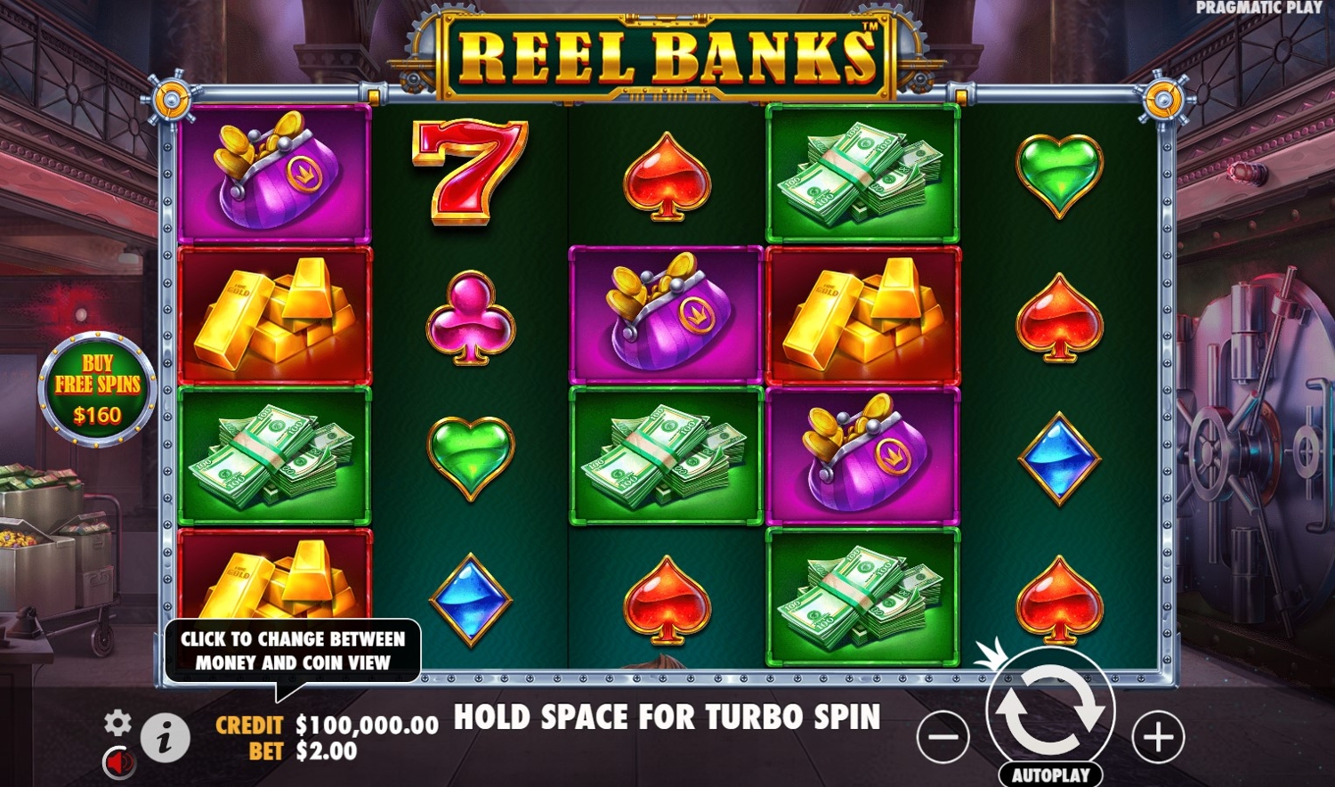 Reel Banks Slot Gameplay