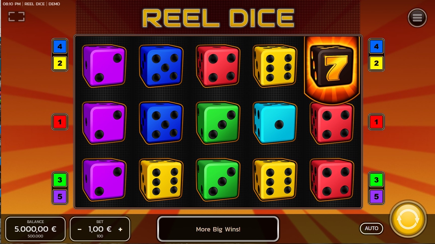 Reel Dice Slot Gameplay