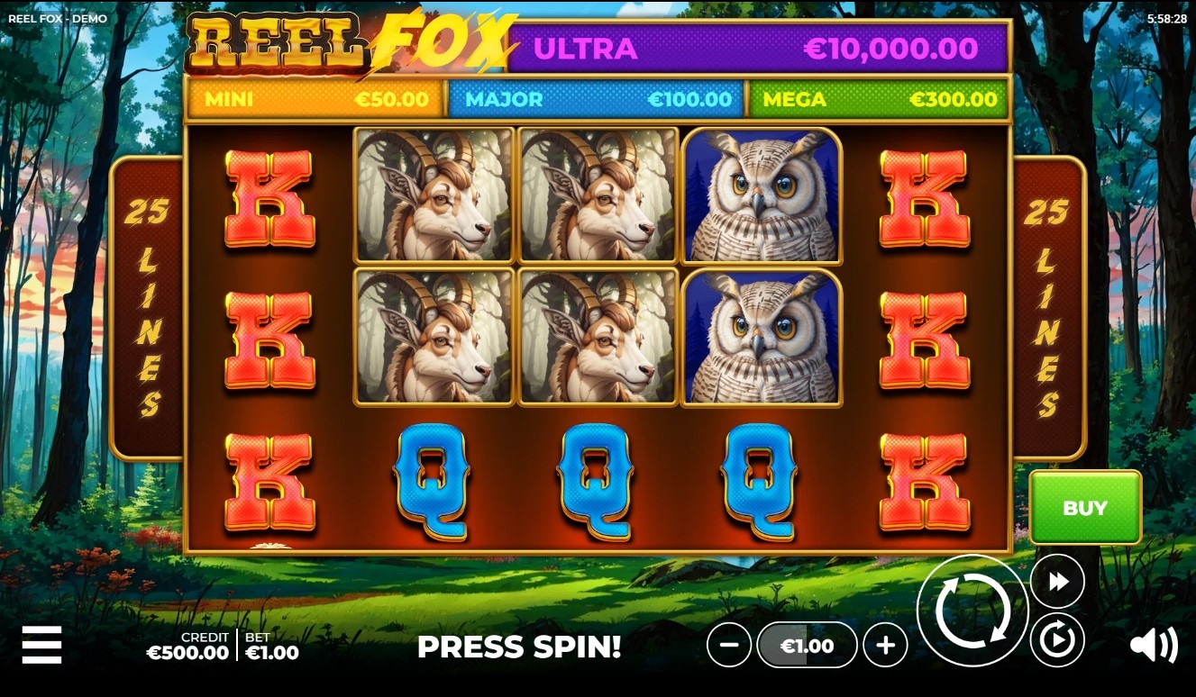 Reel Fox Slot Gameplay
