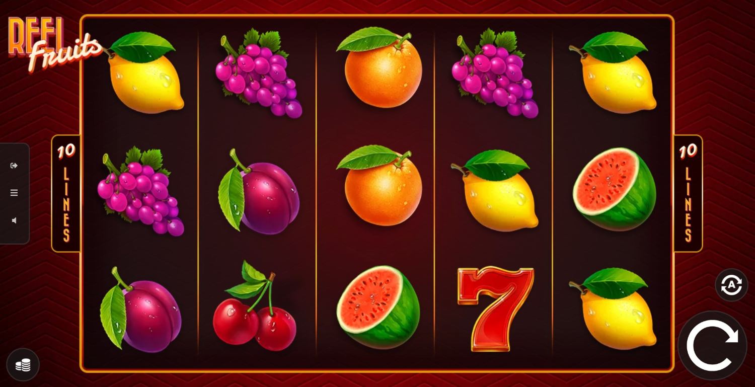 Reel Fruits Slot Gameplay