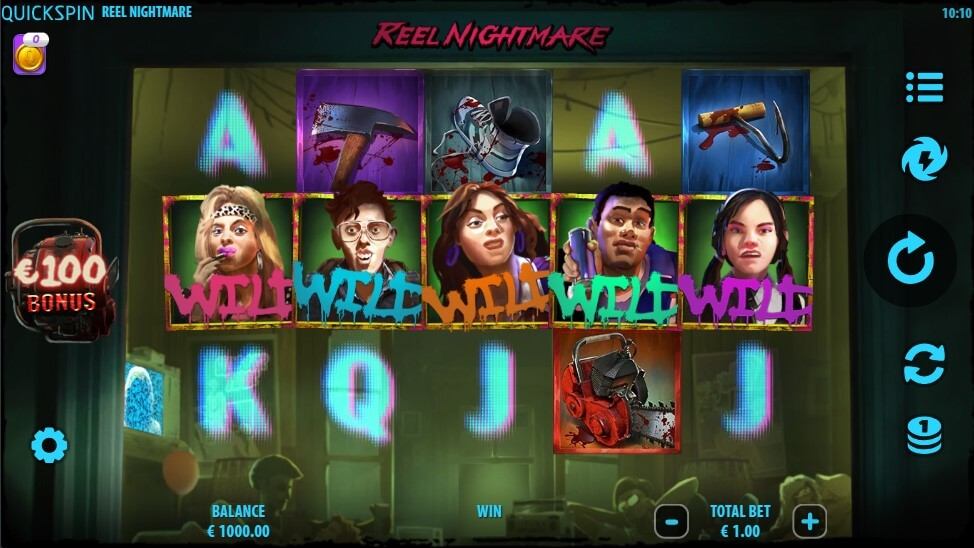 Reel Nightmare Slot Gameplay