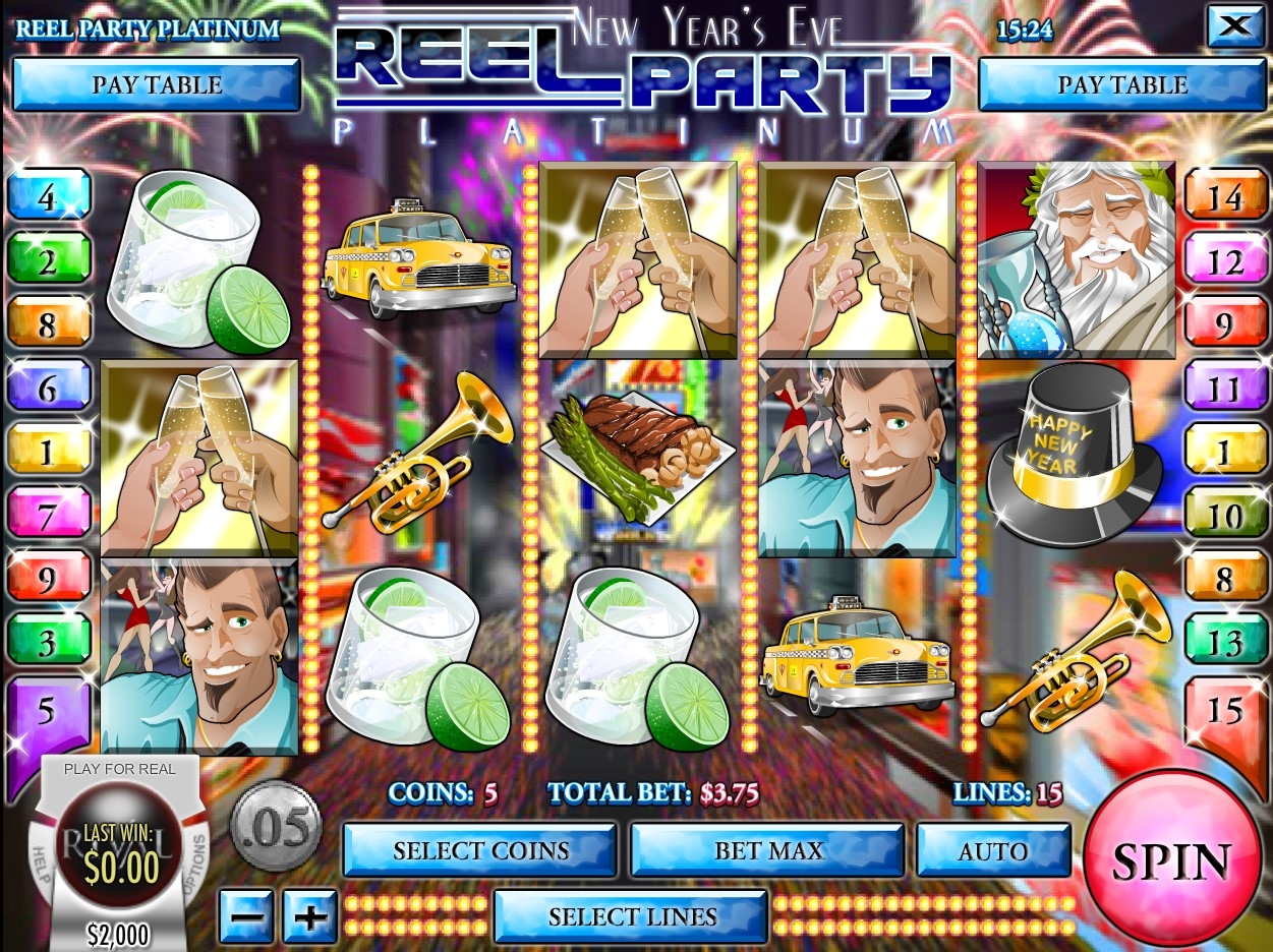 Reel Party Platinum Slot Gameplay