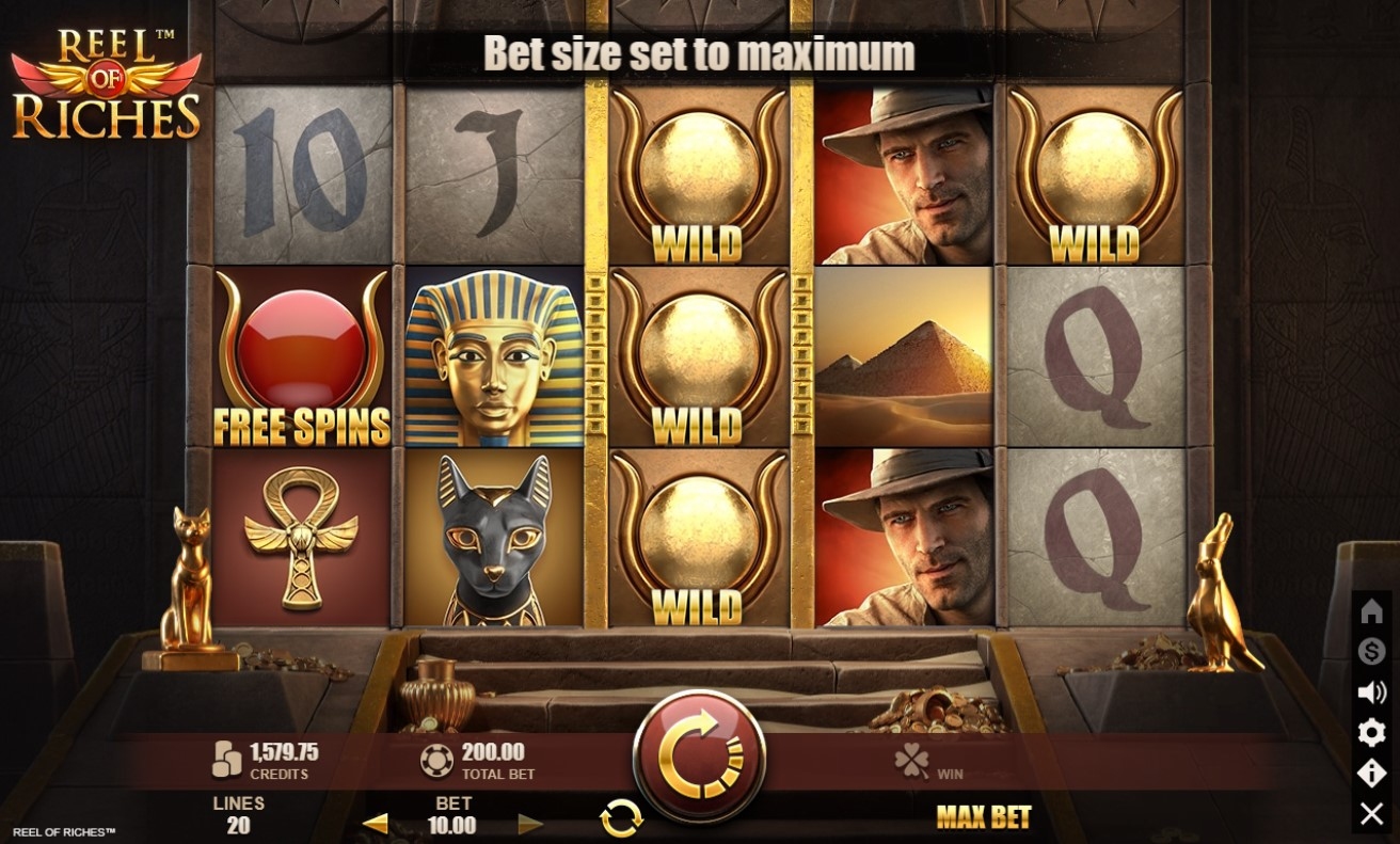 Reel of Riches Slot Gameplay