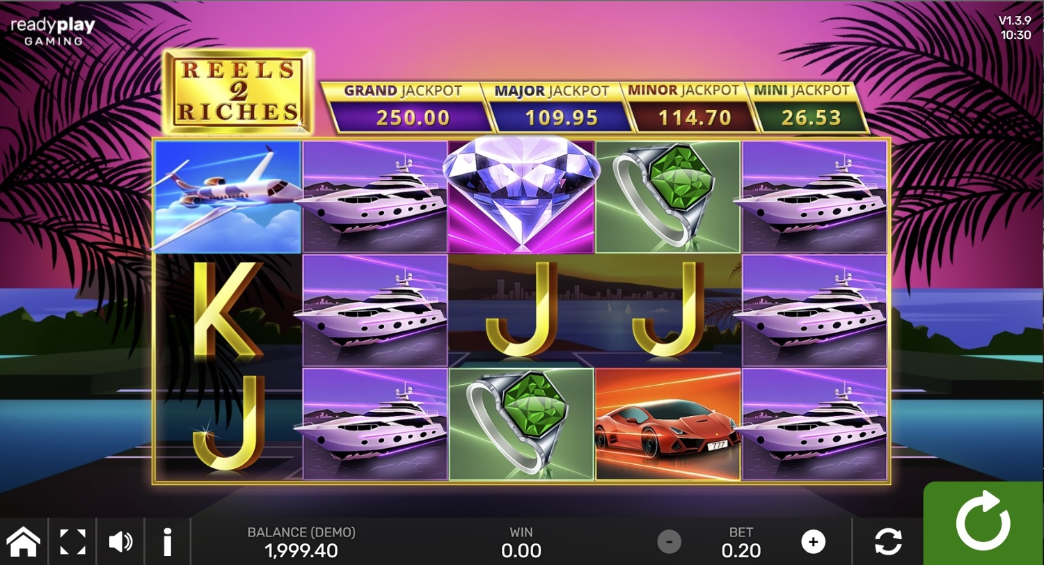 Reels 2 Riches Slot Gameplay