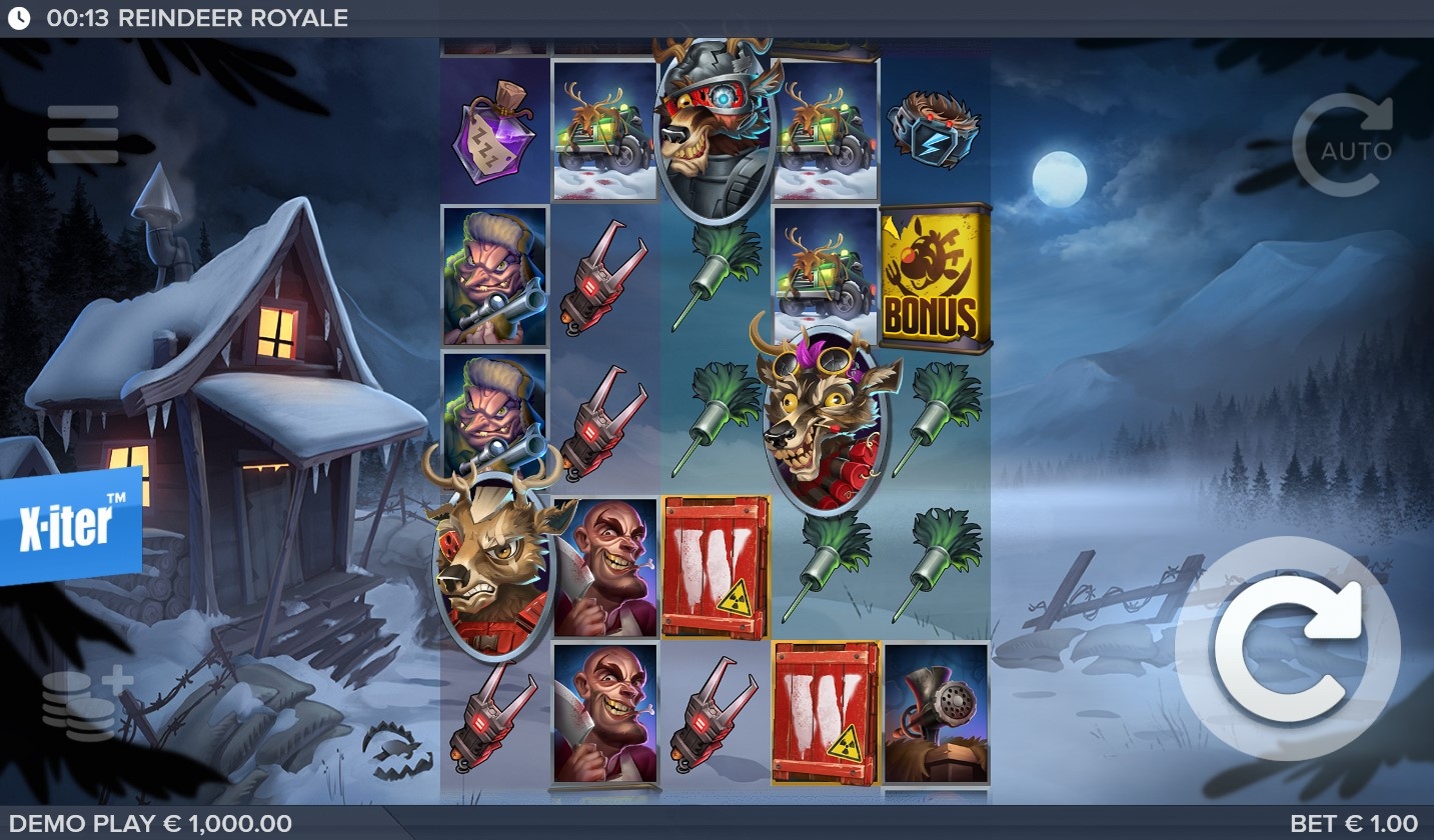 Reindeer Royale Slot Gameplay