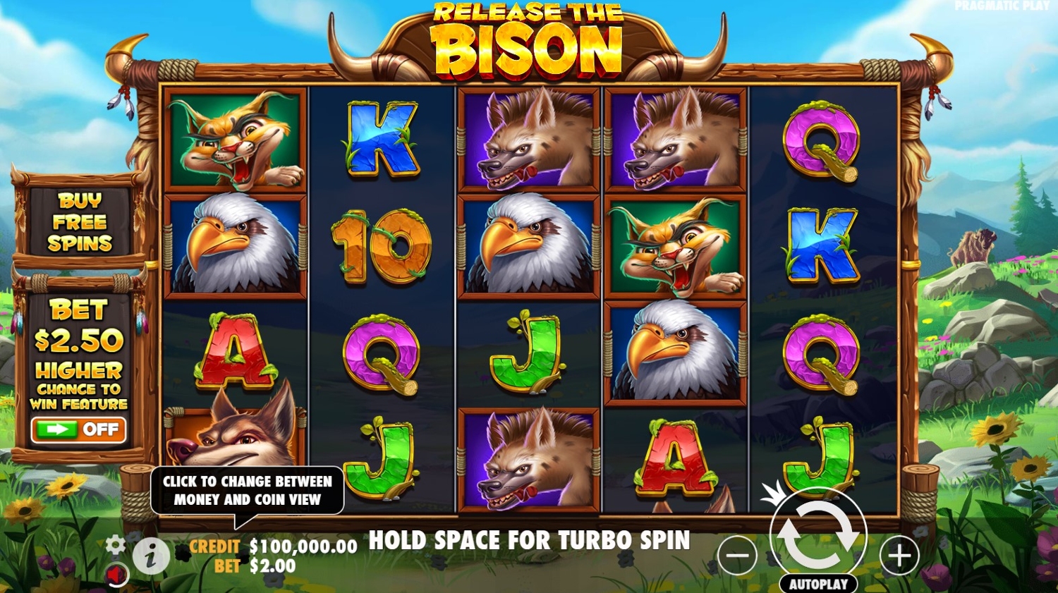 Release the Bison Slot Gameplay