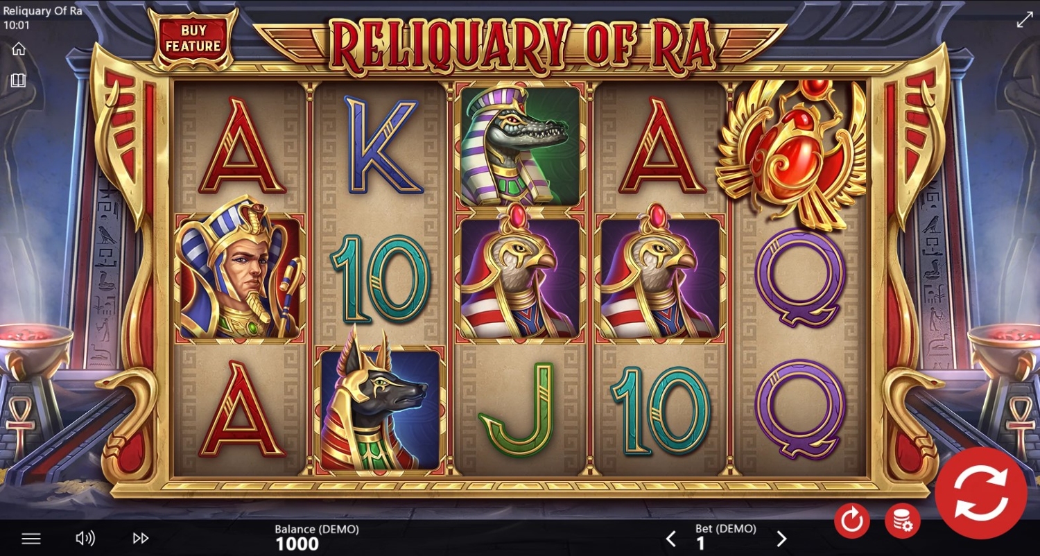 Reliquary of Ra Slot Gameplay