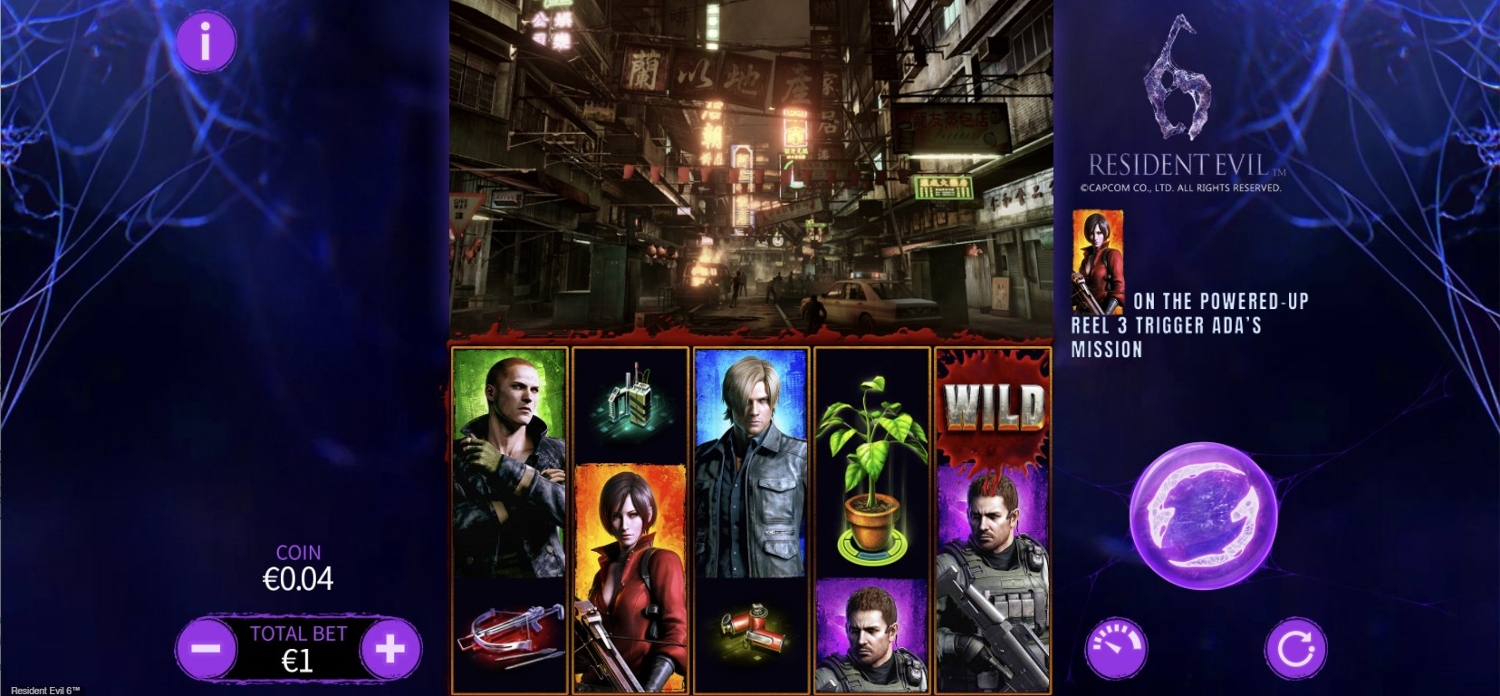 Resident Evil Slot Gameplay