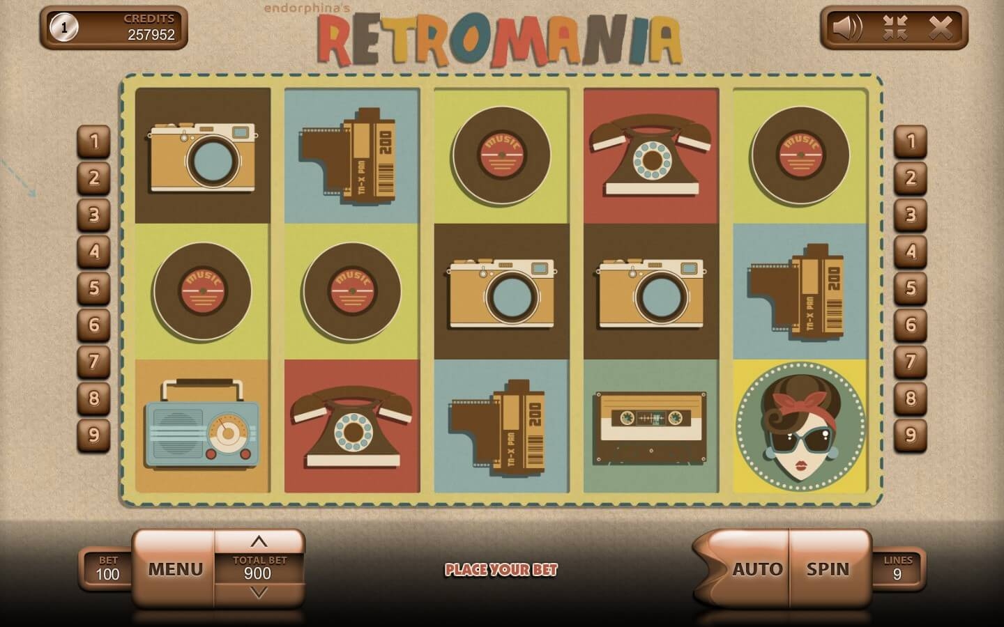 Retromania Slot Gameplay