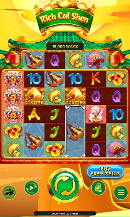 Rich Cai Shen Slot Gameplay