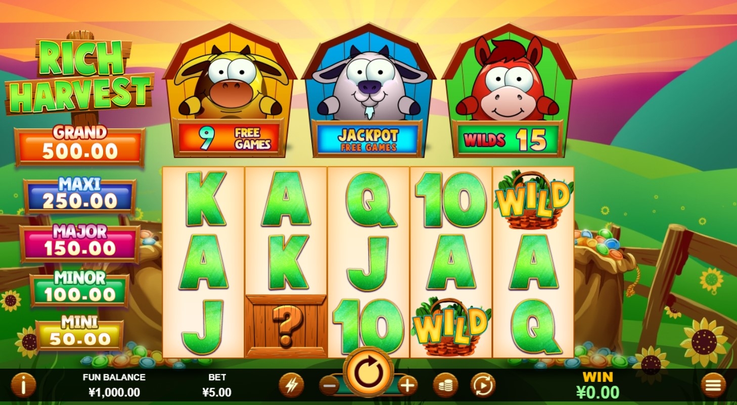 Rich Harvest Slot Gameplay