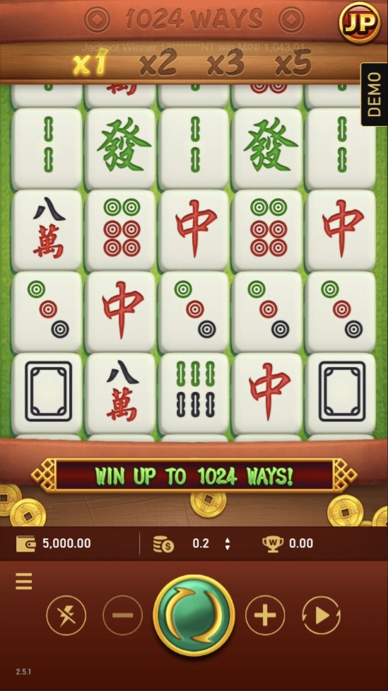 Rich Mahjong Slot Gameplay