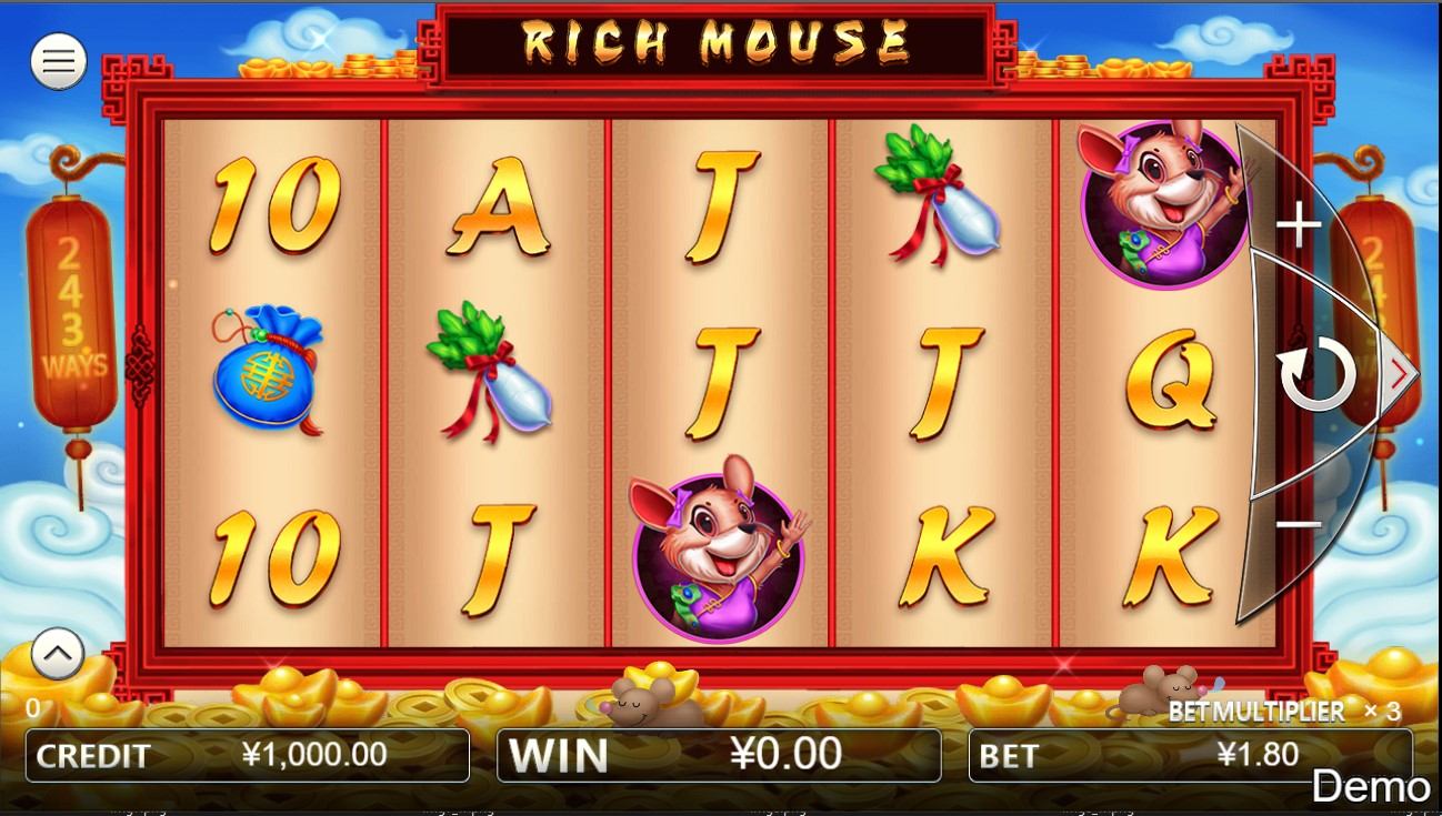 Rich Mouse Slot Gameplay