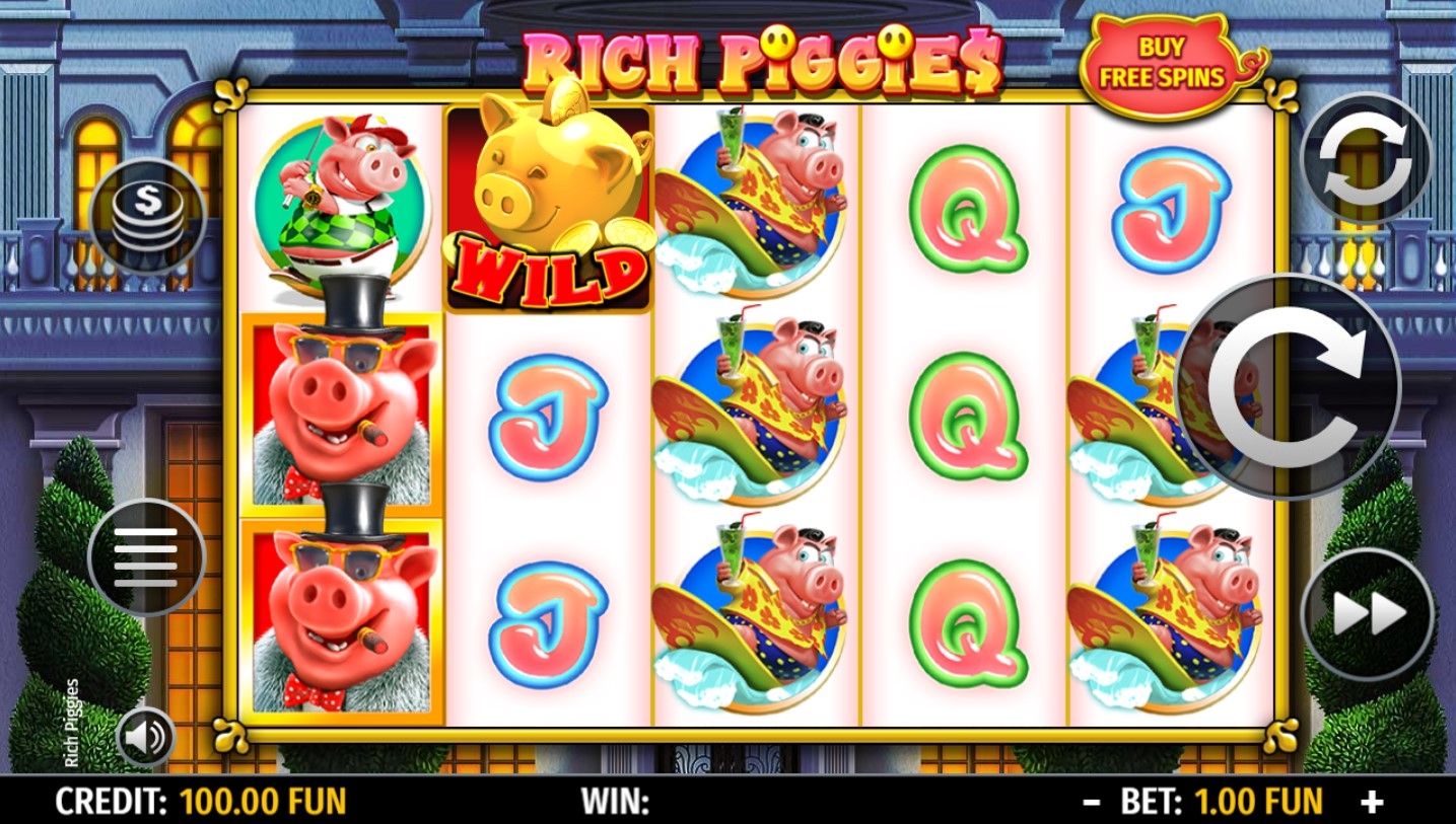 Rich Piggies Slot Gameplay