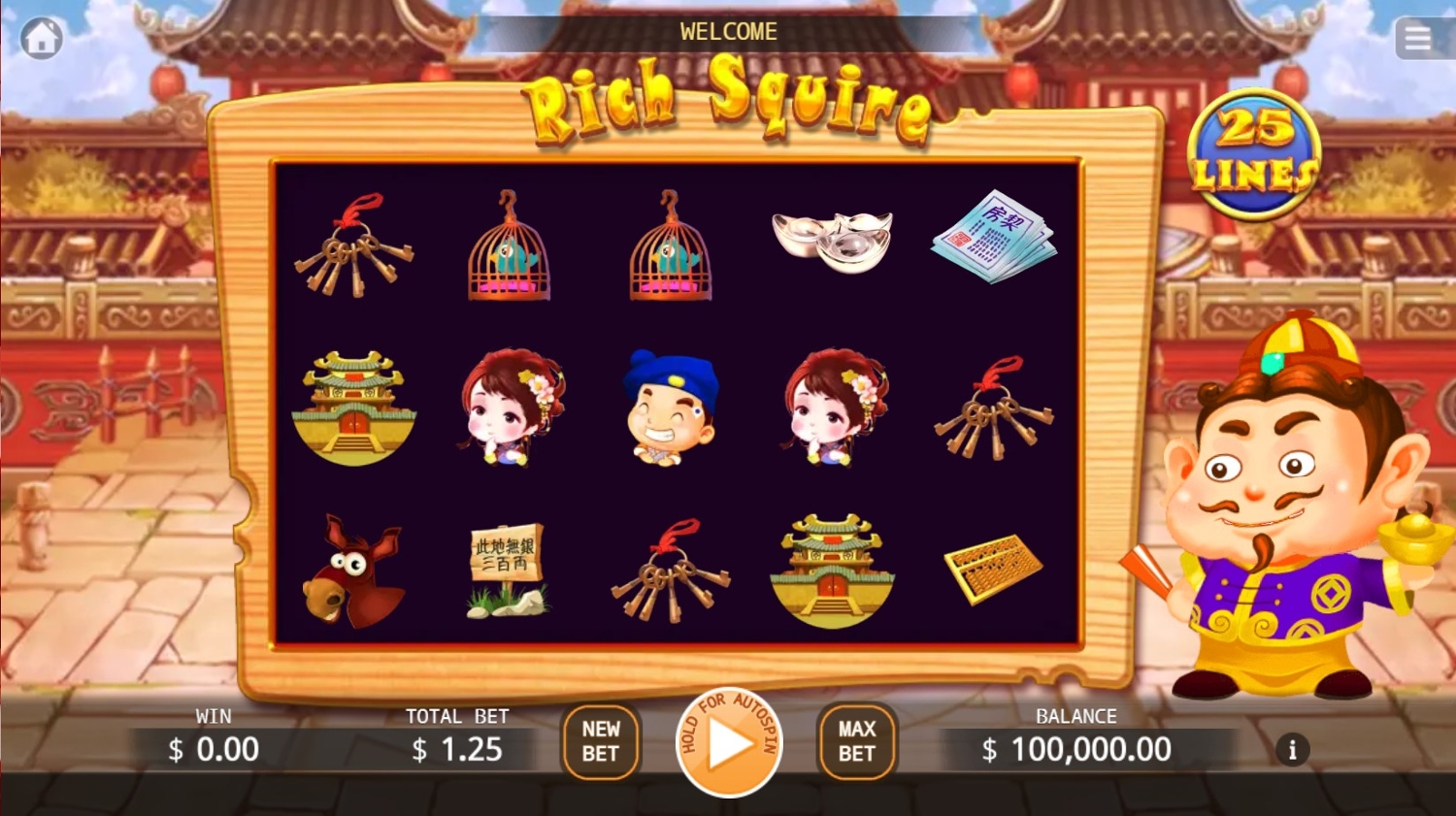 Rich Squire Slot Gameplay