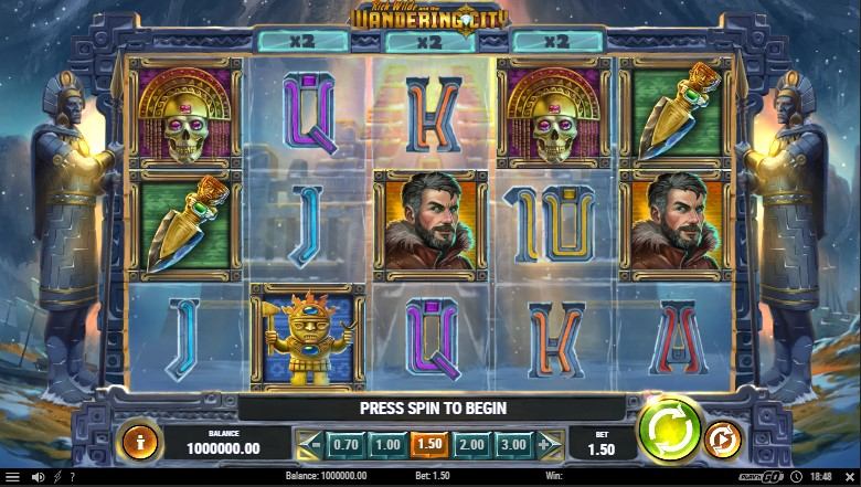 Rich Wilde and the Wandering City Slot Gameplay