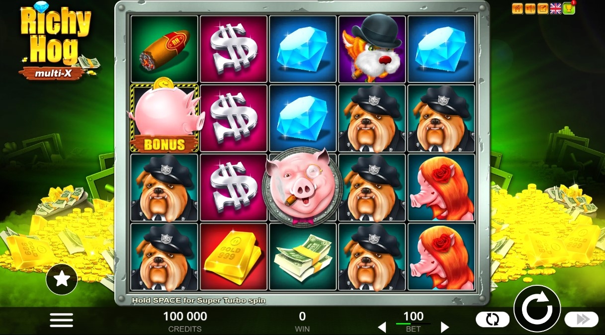 Richy Hog Slot Gameplay