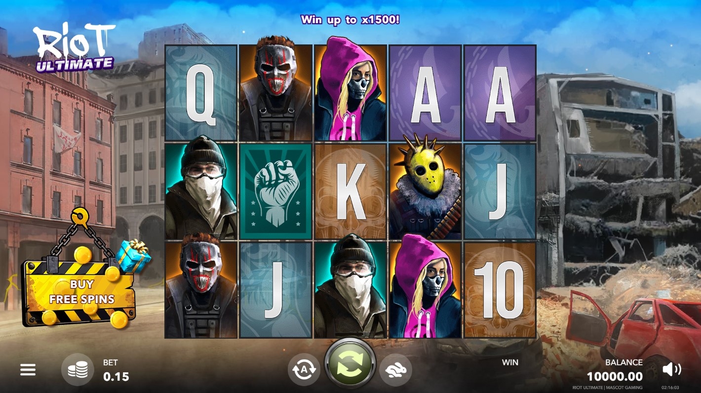 Riot Ultimate Slot Gameplay