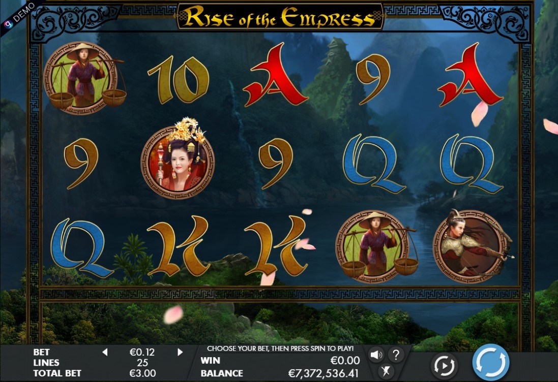 Rise of Empress Slot Gameplay