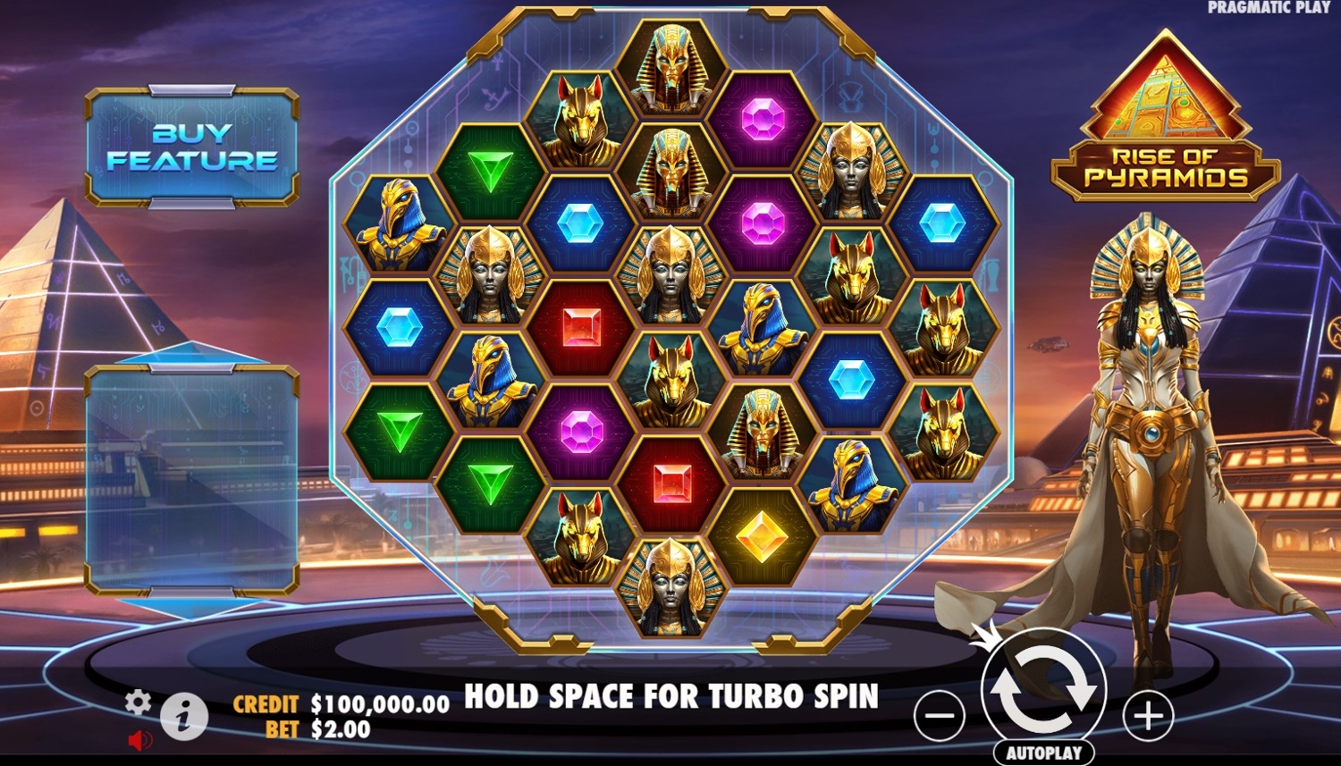 Rise of Pyramids Slot Gameplay