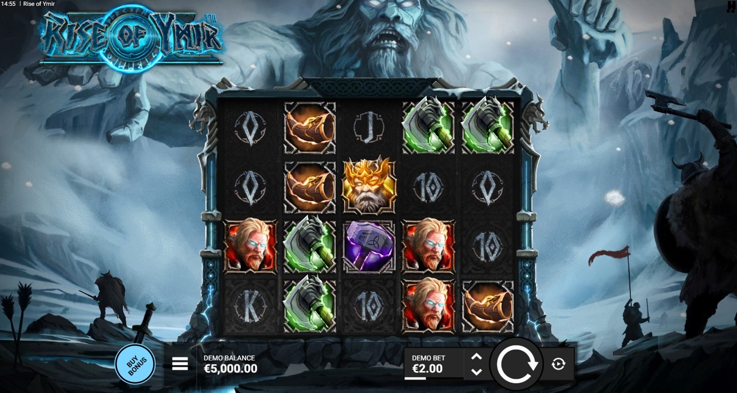 Rise of Ymir Slot Gameplay