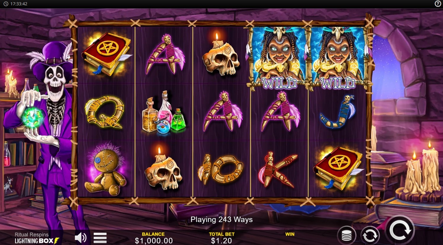 Ritual Respins Slot Gameplay