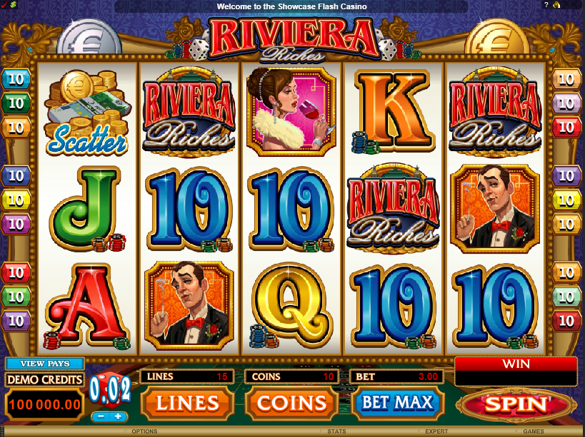 Riviera Riches Slot Gameplay