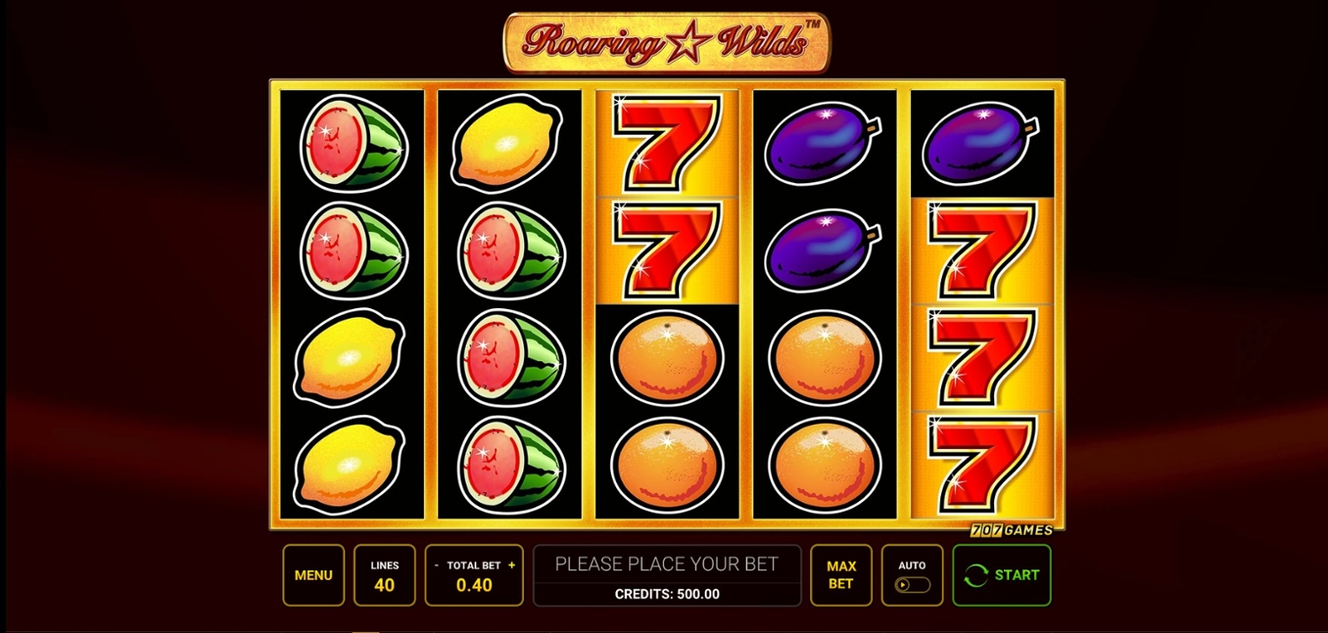 Roaring Wilds Slot Gameplay