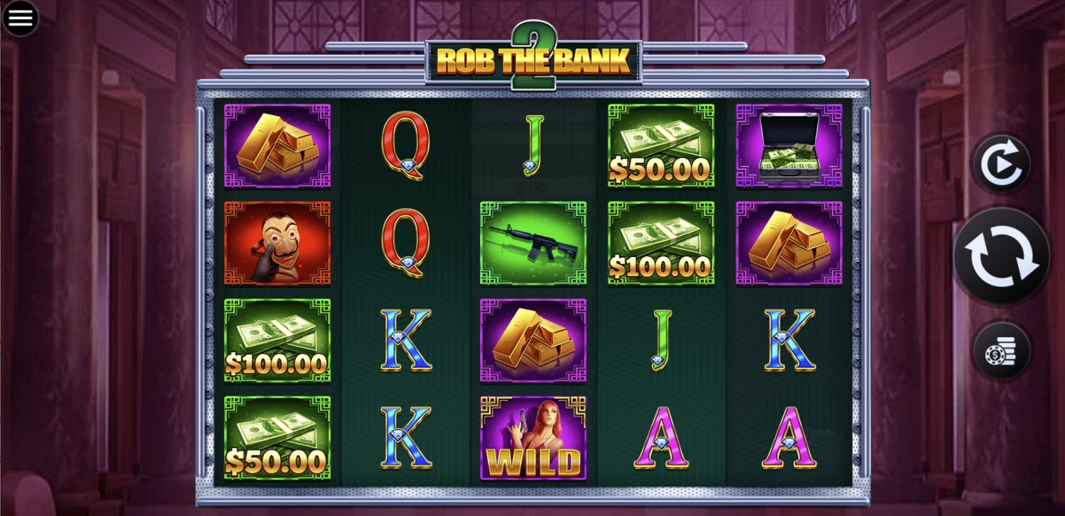 Rob the Bank 2 Slot Gameplay