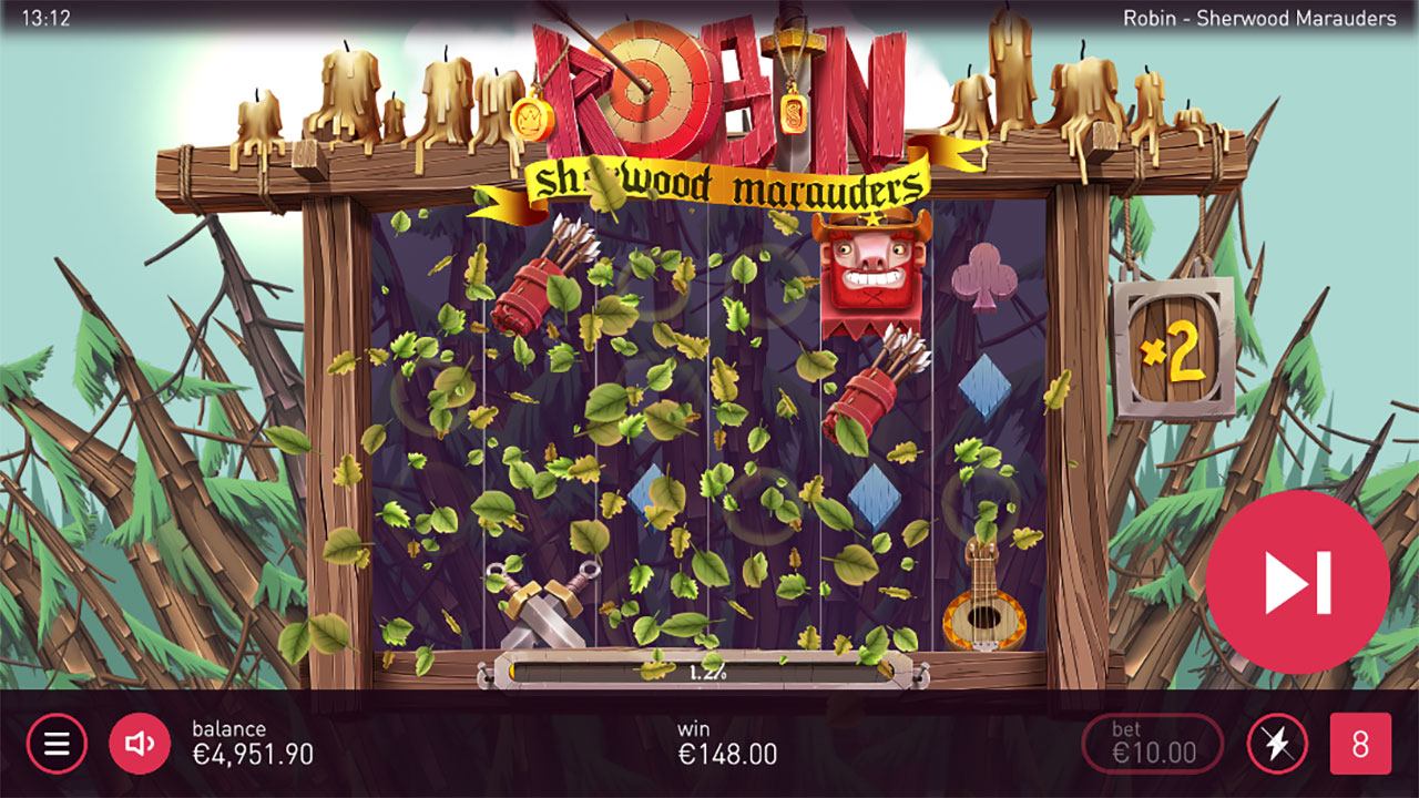 Robin Sherwood Marauders Slot Gameplay