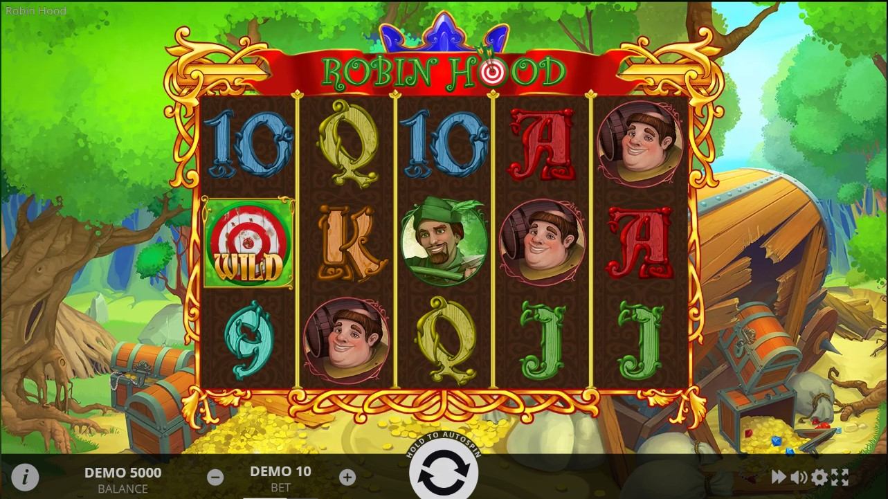 Robin Hood (Evoplay) Slot Gameplay
