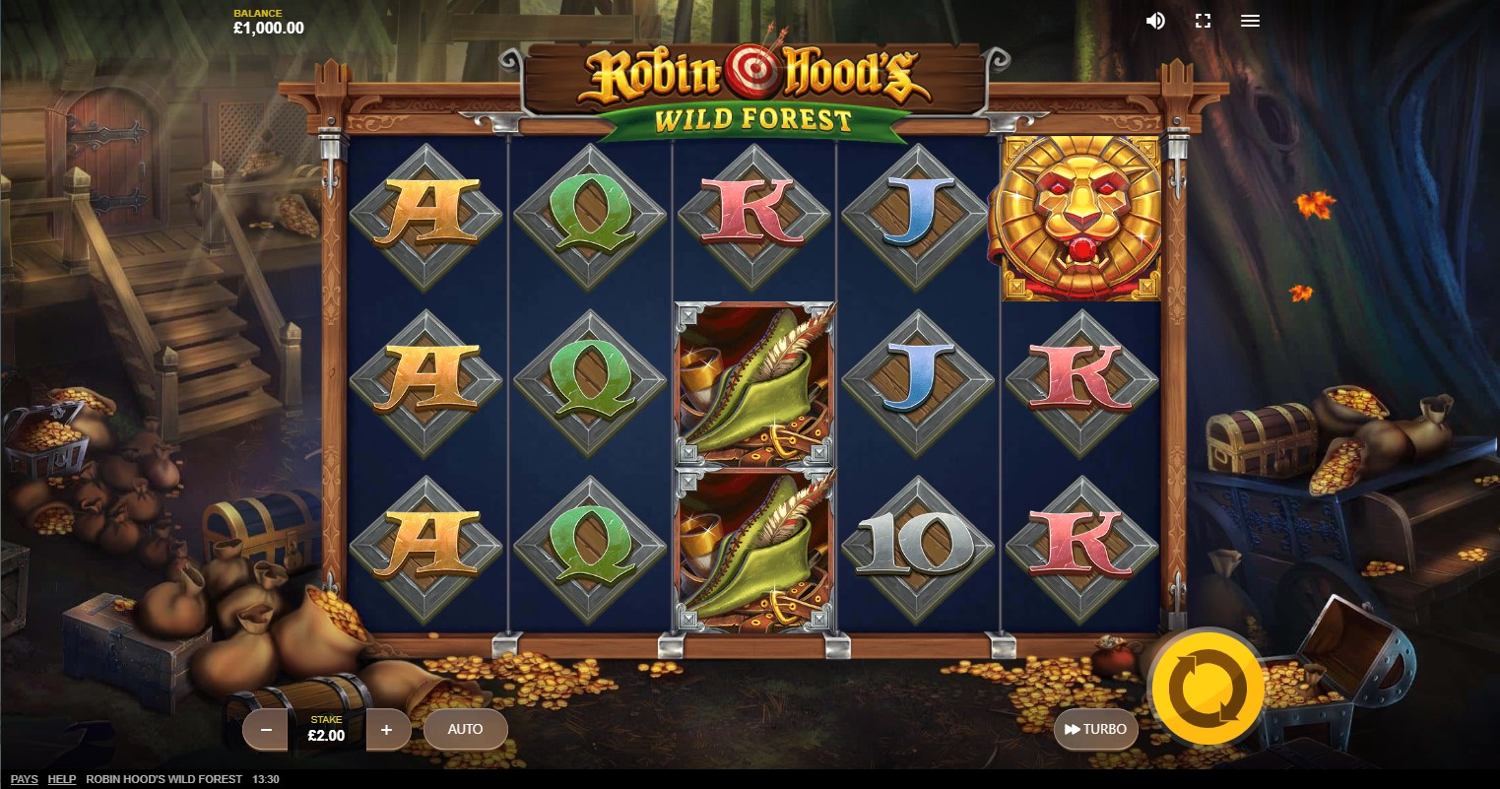 Robin Hood Wild Forest Slot Gameplay