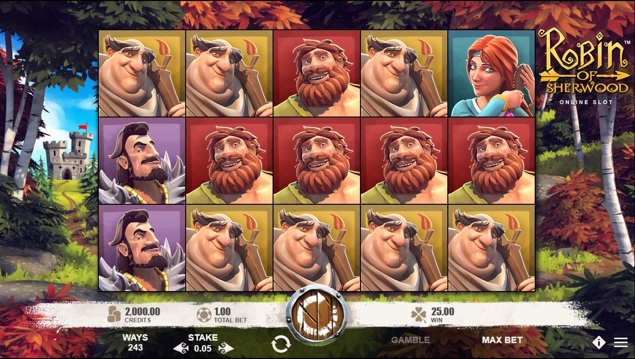 Robin of Sherwood Slot Gameplay