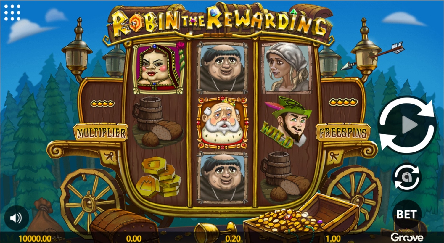Robin the Rewarding Slot Gameplay