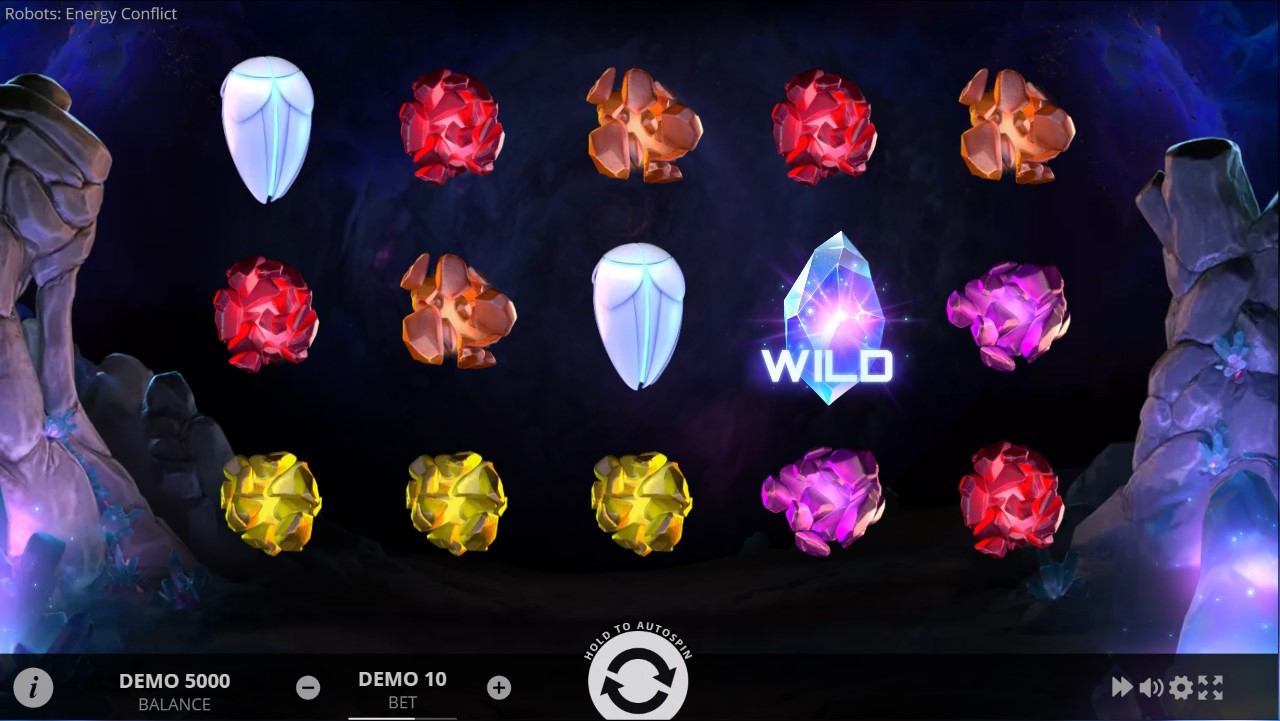 Robots - Energy Conflict Slot Gameplay