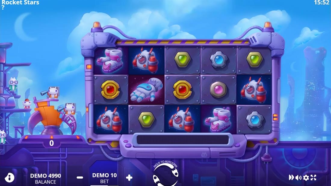 Rocket Stars Slot Gameplay