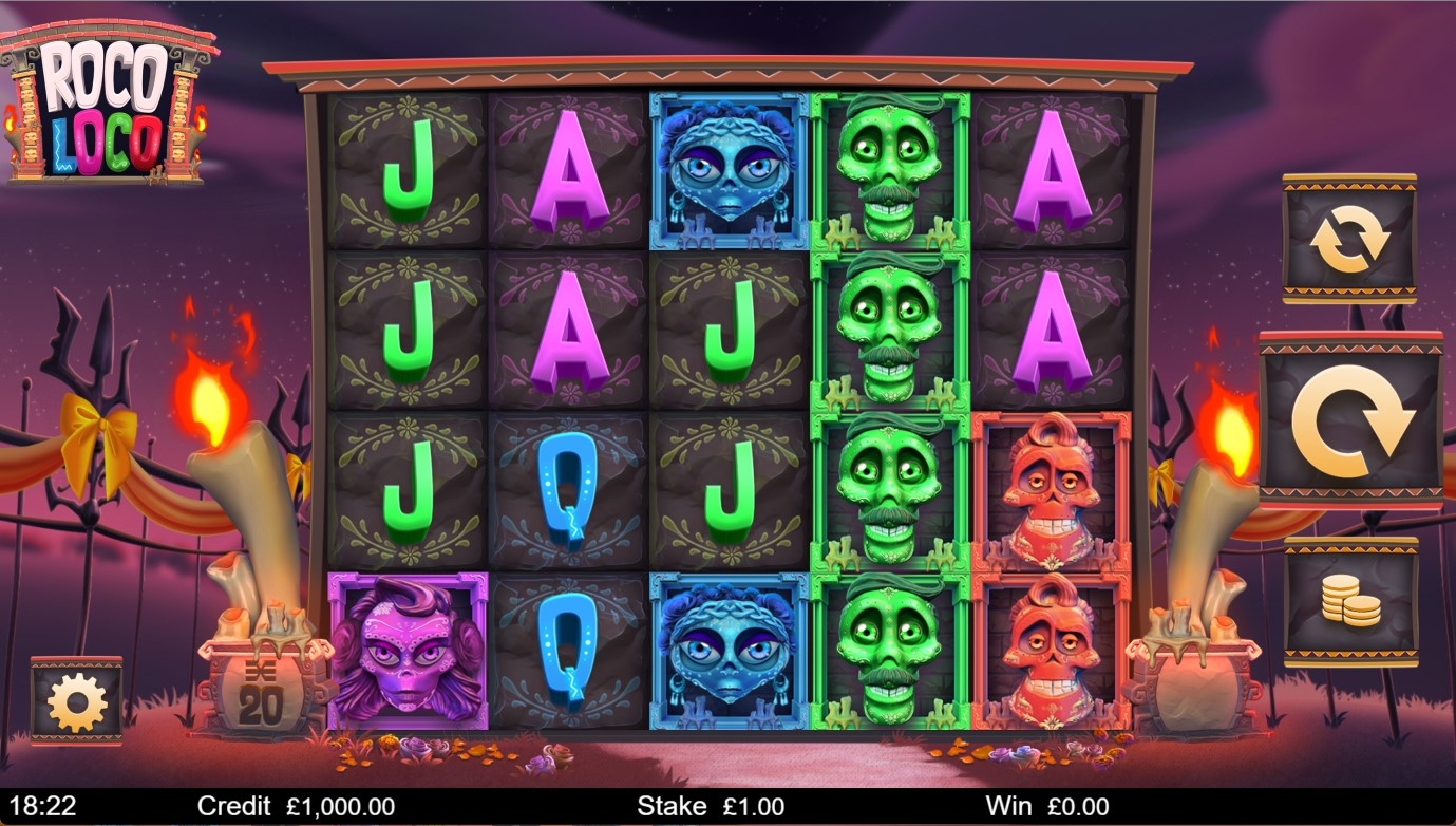 Roco Loco Slot Gameplay