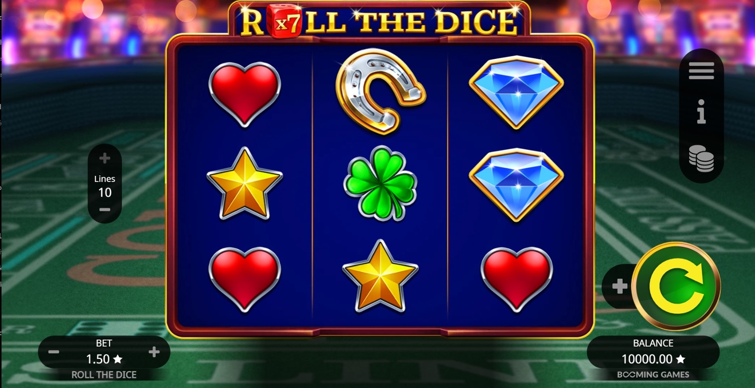 Roll the Dice Slot Gameplay