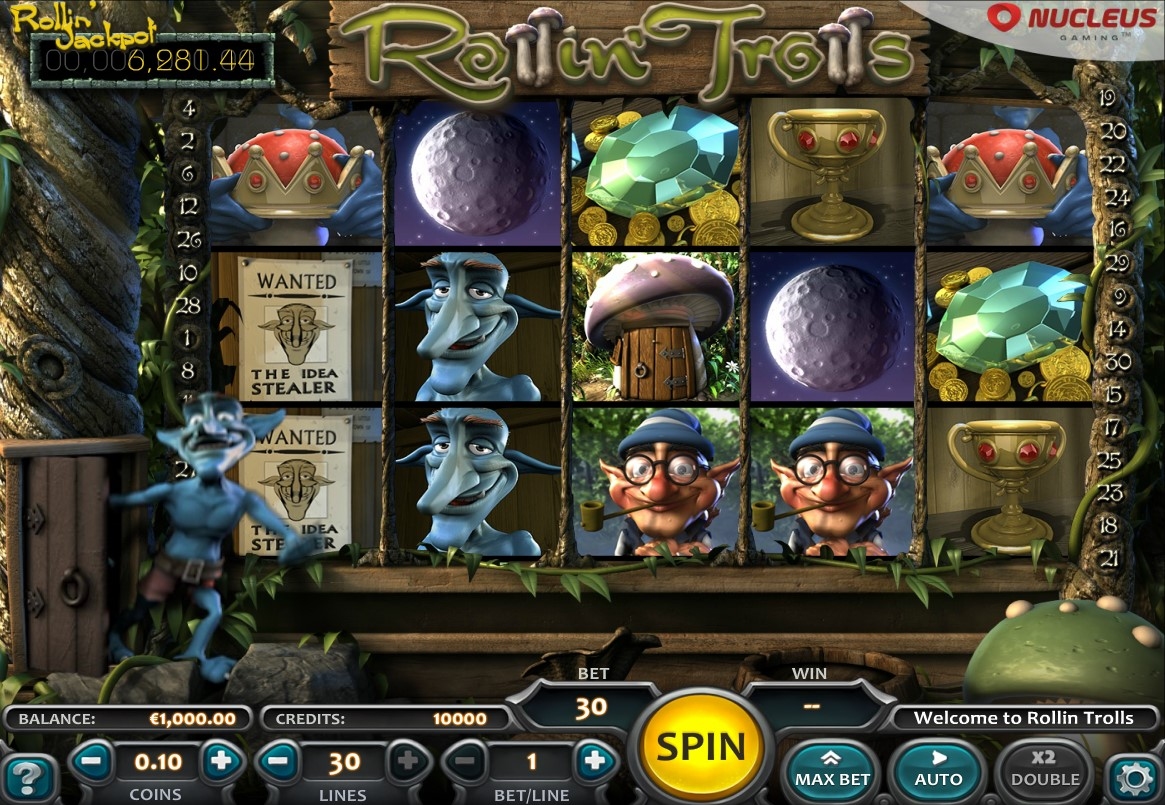 Rollin' Trolls Slot Gameplay