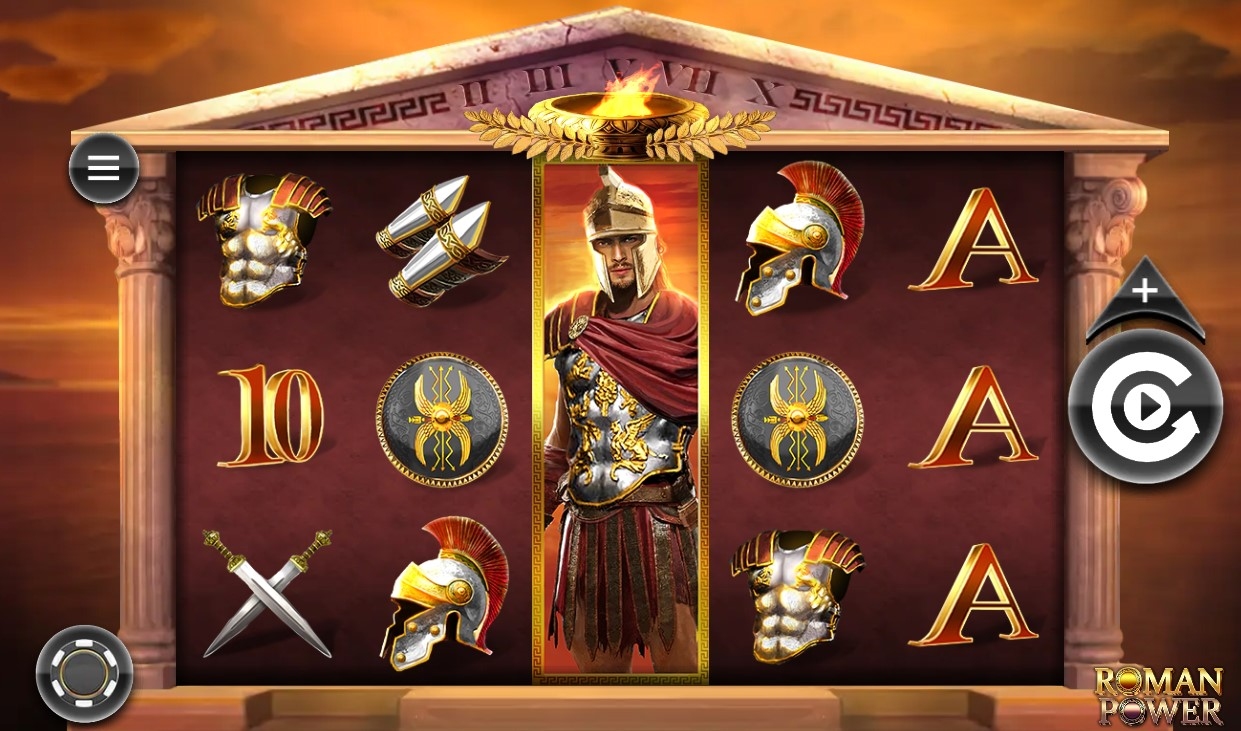 Roman Power Slot Gameplay