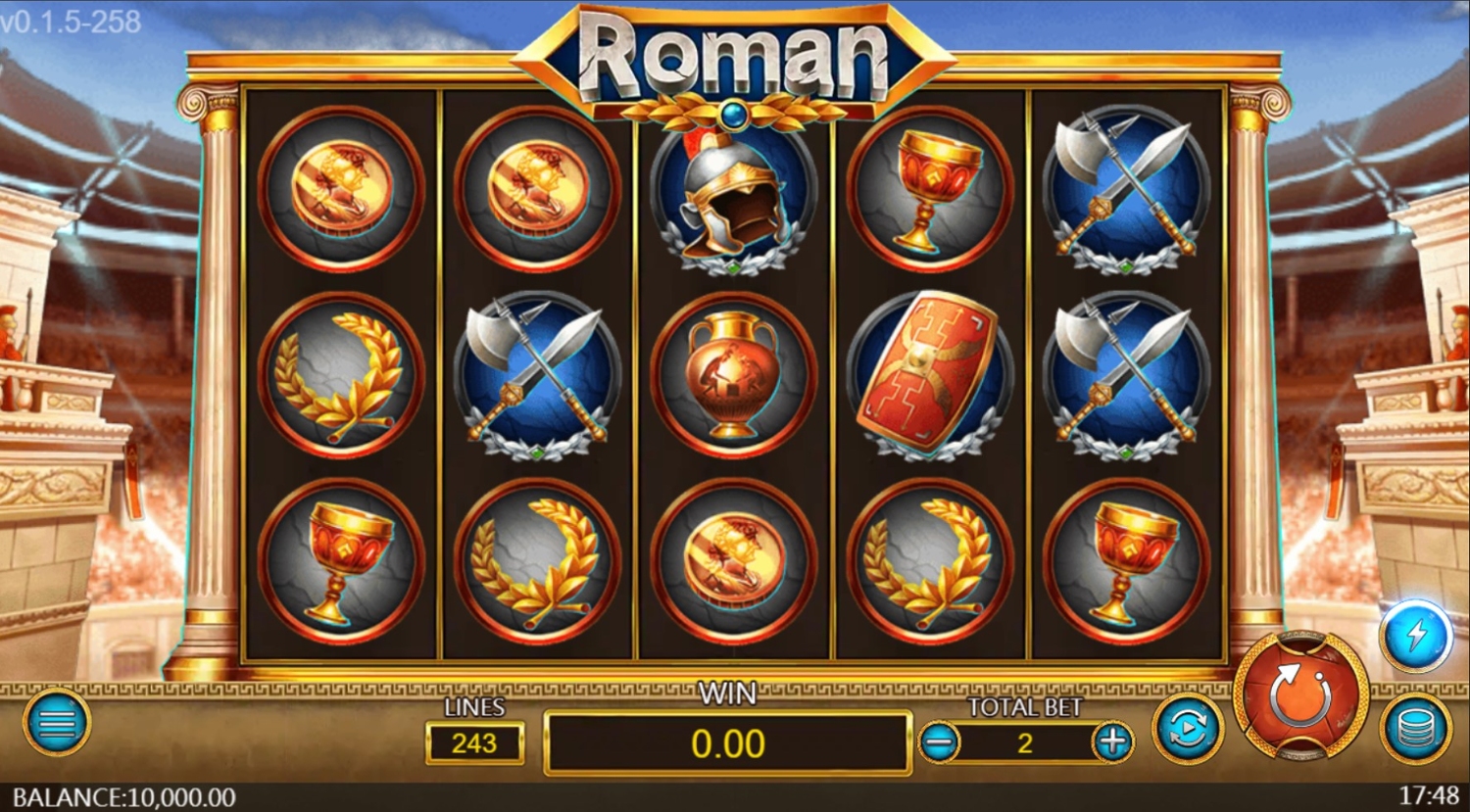 Roman Slot Gameplay