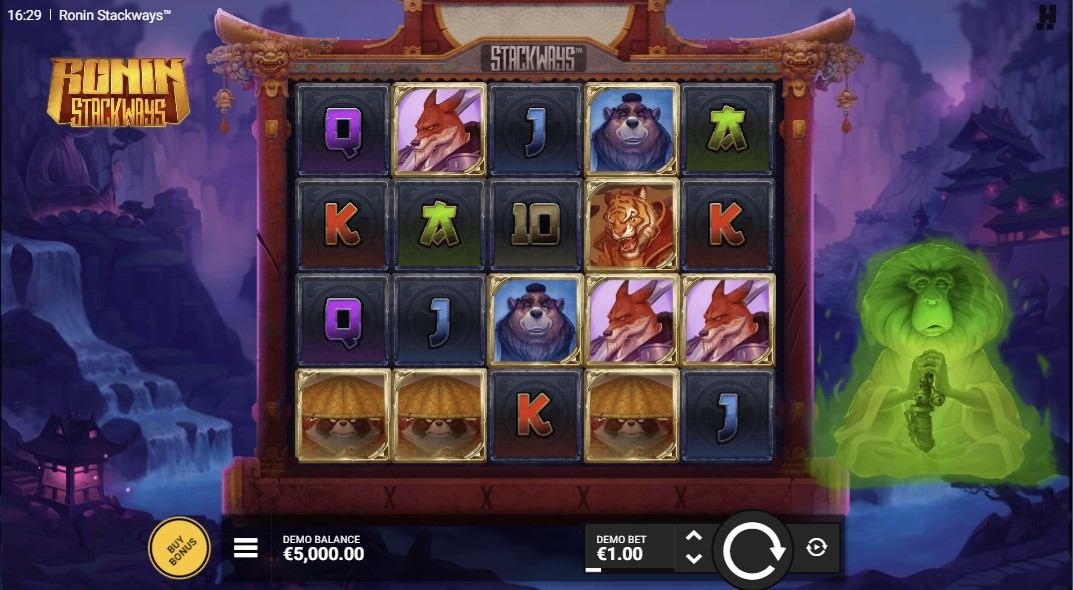 Ronin Stackways Slot Gameplay