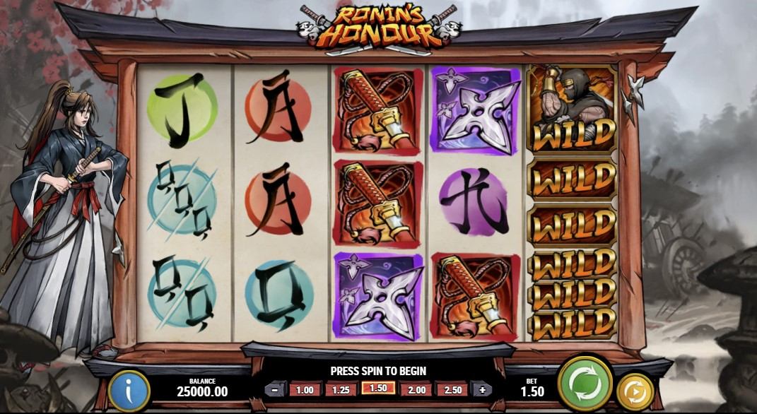 Ronin's Honour Slot Gameplay