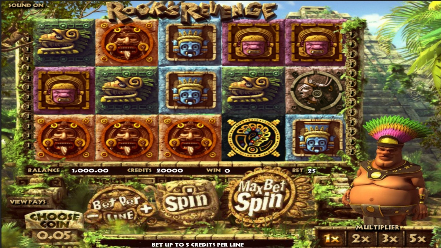 Rooks Revenge Slot Gameplay