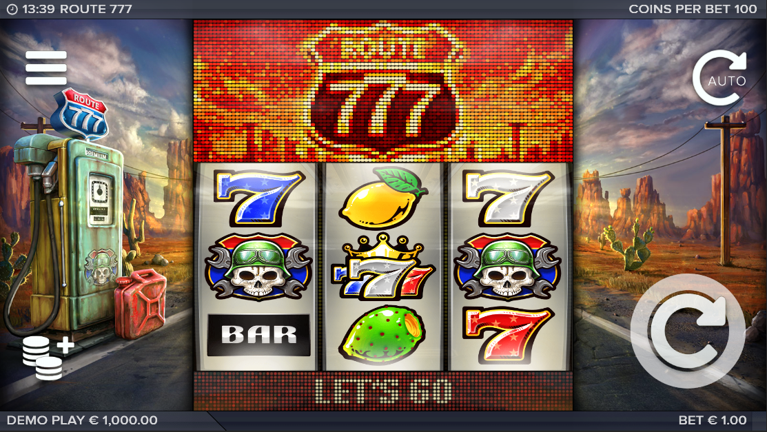 Route 777 Slot Gameplay
