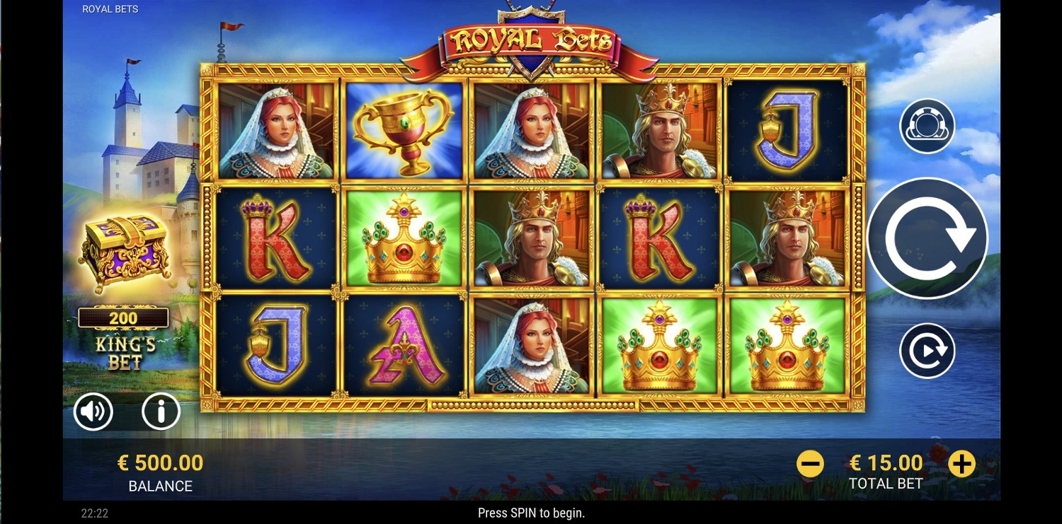 Royal Bets Slot Gameplay